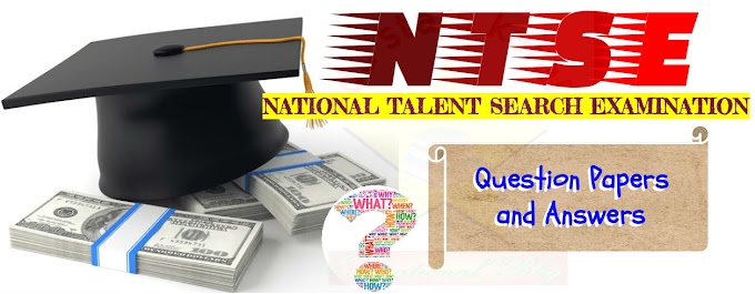 NTSE previous year question papers