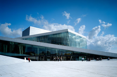 Opera house in Oslo by