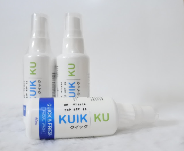 KUIKKU Quick & Fresh Instan Facial Wash