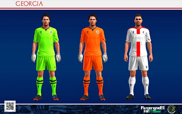 Georgia 2022 Kits For PES 2013