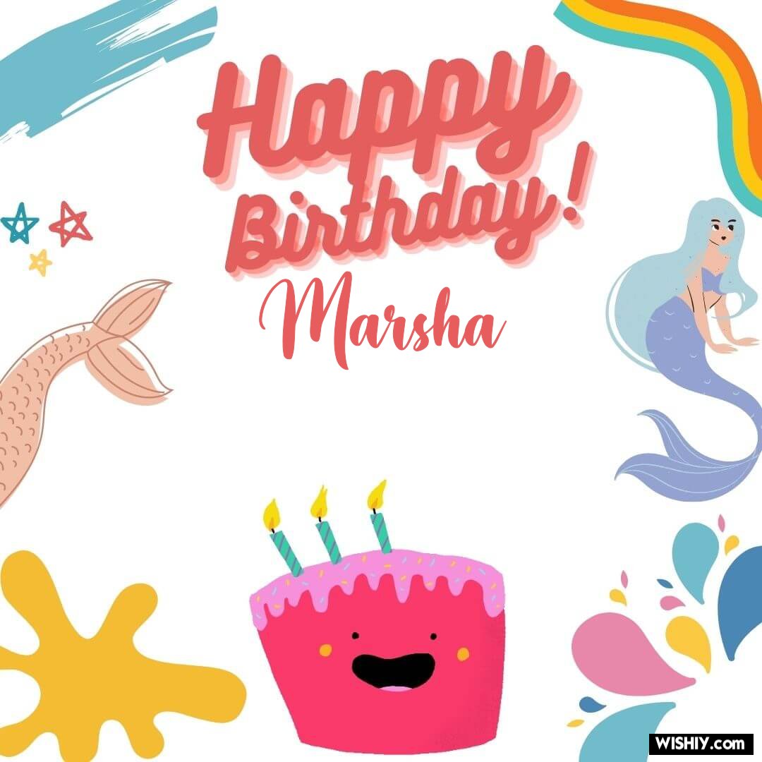 happy birthday marsha images