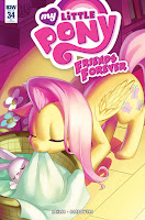 MLP Friends Forever Comic #34 by IDW RI Cover by Low Zi Rong