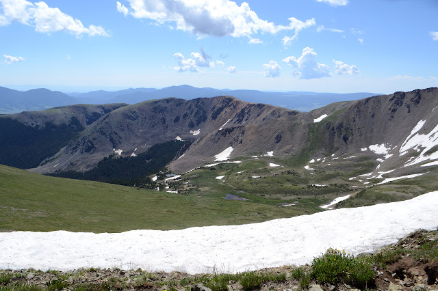 smaller lake and larger valley