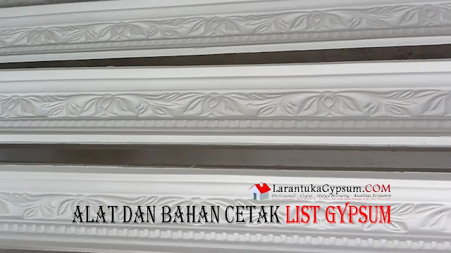 alat cetak list gypsum