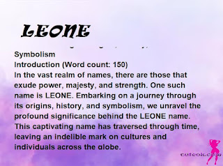 meaning of the name "LEONE"