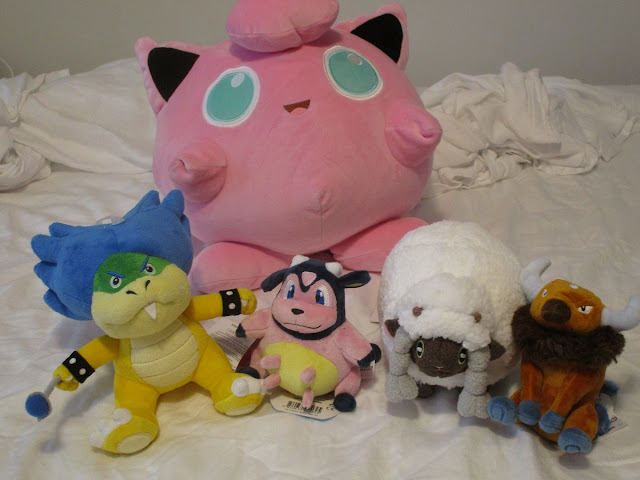 Jigglypuff Miltank Tauros Wooloo Ludwig Von Koopa Pokémon plush plushies Plushwig