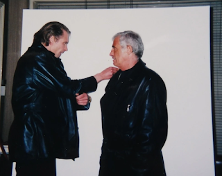 Jean-Paul Belmondo poses for Klaus Guingand. 1994