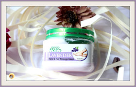 REVIEW OF SSCPL HERBALS LAVENDER HAND & FOOT MASSAGE CREAM ON NATURAL BEAUTY AND MAKEUP