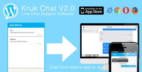 Wp live chat app