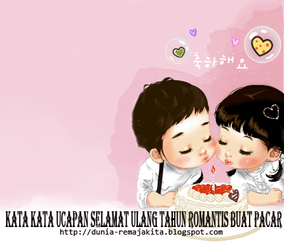 Kata Kata Ucapan Selamat Ulang Tahun (Ultah) Romantis Buat 