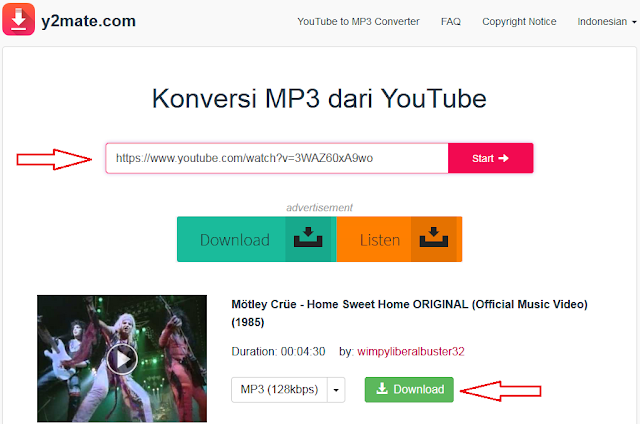Cara Mengubah Video Dari Youtube Menjadi MP Cara Mengubah Video Dari Youtube Menjadi MP3