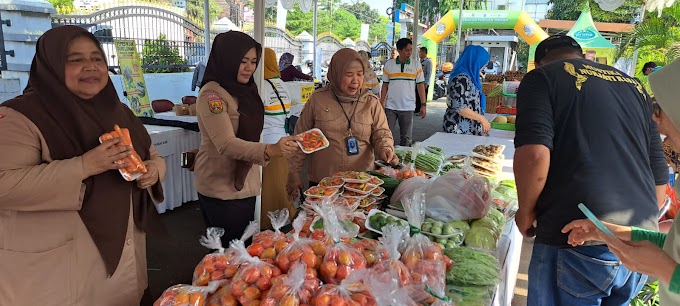 Pemkot Depok Gelar Bazar Pangan Murah di Samsat Cinere