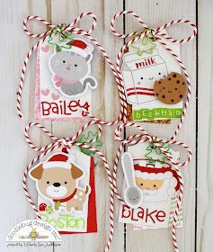 christmas gift tags by @WendySue for Doodlebug Design