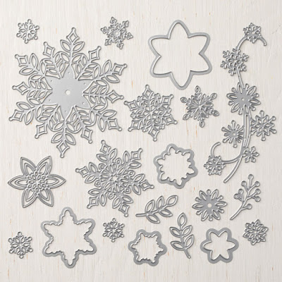 Craft with Beth: Stampin' Up! Snowflake Showcase Promotion Snowflake Thinlit Set Graphic