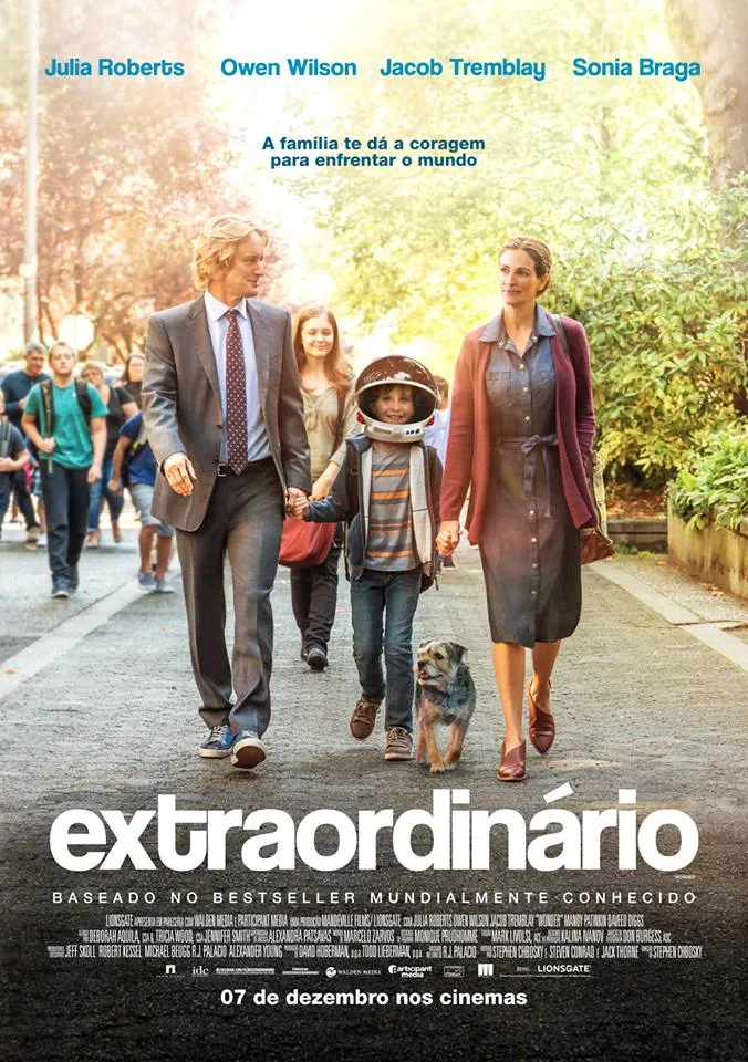 Extraordinário com Julia Roberts e Owen Wilson: eu vi