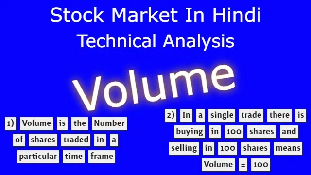 Stock Market Volume In Hindi.