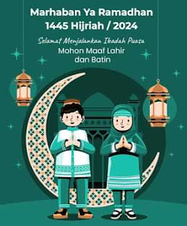 contoh gambar tema ramadhan 2024 untuk anak