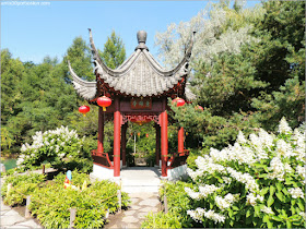 The Pavilion of Infinite Pleasantness en el Jardín Chino del Jardín Botánico de Montreal