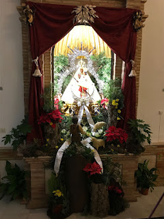 Virgen de la Cabeza de Marmolejo en Navidad