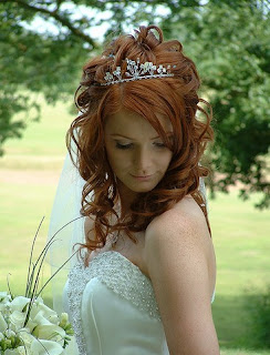 Curly Wedding Hairstyle