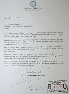 Carta De Felicitacion Gobernador Electo - Quotes About b