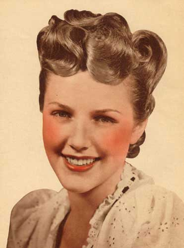hairstyles of the 40s. 40s and 50s hairstyles. hair