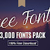 Top 3000 Fonts Free Download