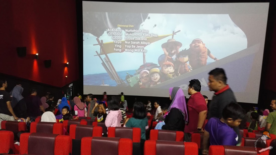 Tonton Boboiboy di LFS Cinema Kerian Central Mall