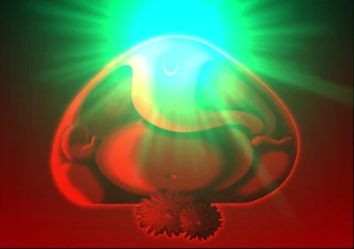 3D Image Ganesha Aarti Sunlight
