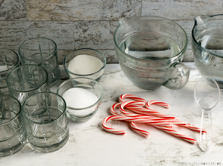 Candy cane experiment