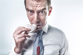 hungry employee