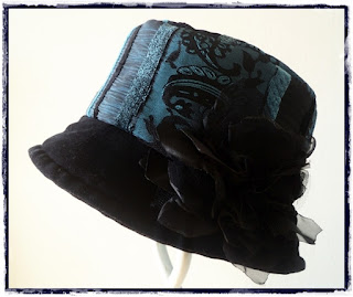 Hat blue black