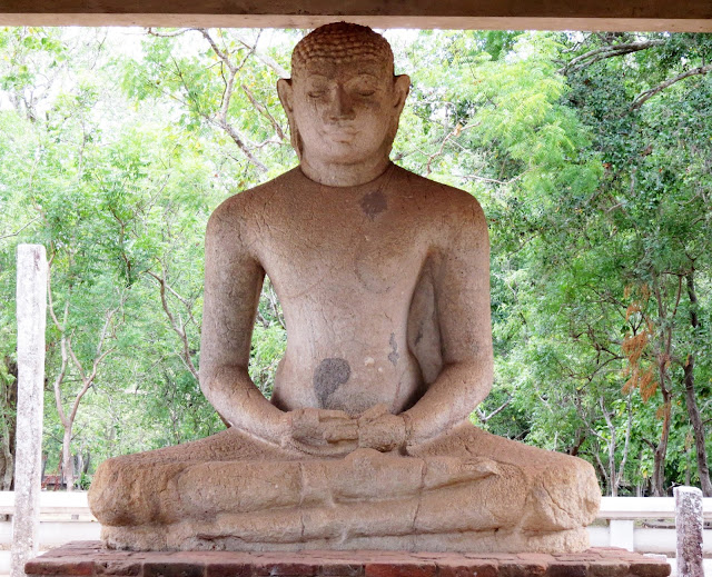 Samadhi statue in Anuradhapura, sri lanka Most amazing landscape