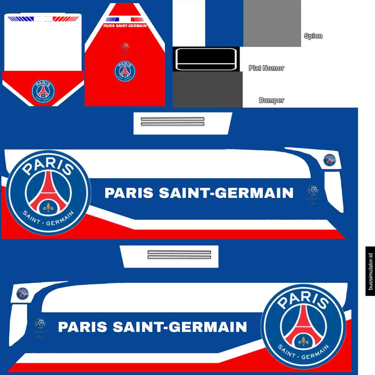 livery bus psg