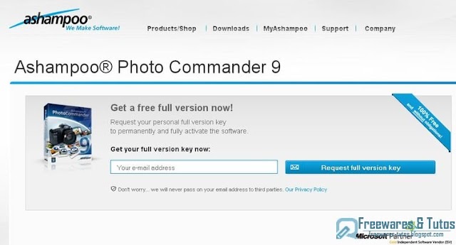 Offre promotionnelle : Ashampoo Photo Commander 9 gratuit ! (3ème édition)