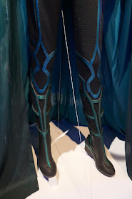 Hela leg costume detail Thor Ragnarok