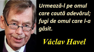 Citatul zilei: 5 octombrie - Václav Havel