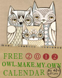 Owl Lover 2012 Calendar