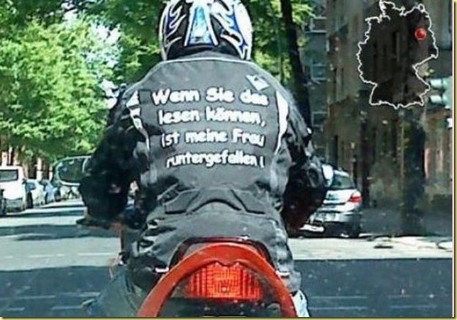 Motorradfahrer