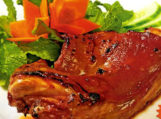 Món ăn ngon: thịt thỏ rô ti