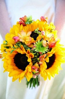 Summer Wedding Bouquet Flowers