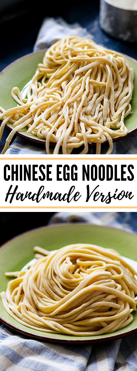 Chinese Egg Noodles- Handmade Version #dinner #meals