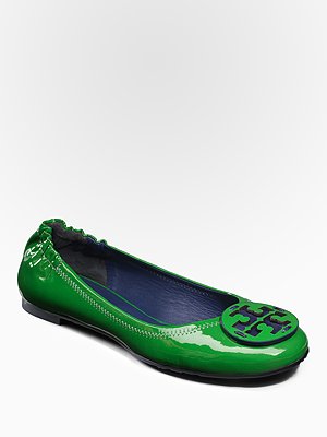 Tory Burch Reva Patent Ballet Flats women shoes