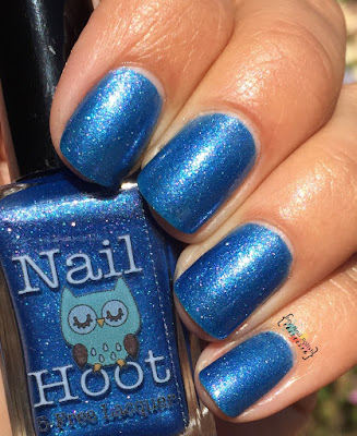 Nail Hoot Gramma Berry Sparkle