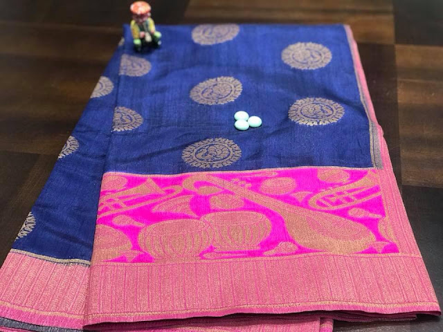 Exclusive kataan blend sarees |