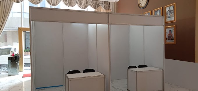 STAND R8 PARTISI PAMERAN TANGERANG 2X2M 081112520825