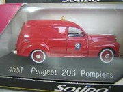 4551 Peugeot 203 Pompiers 1954