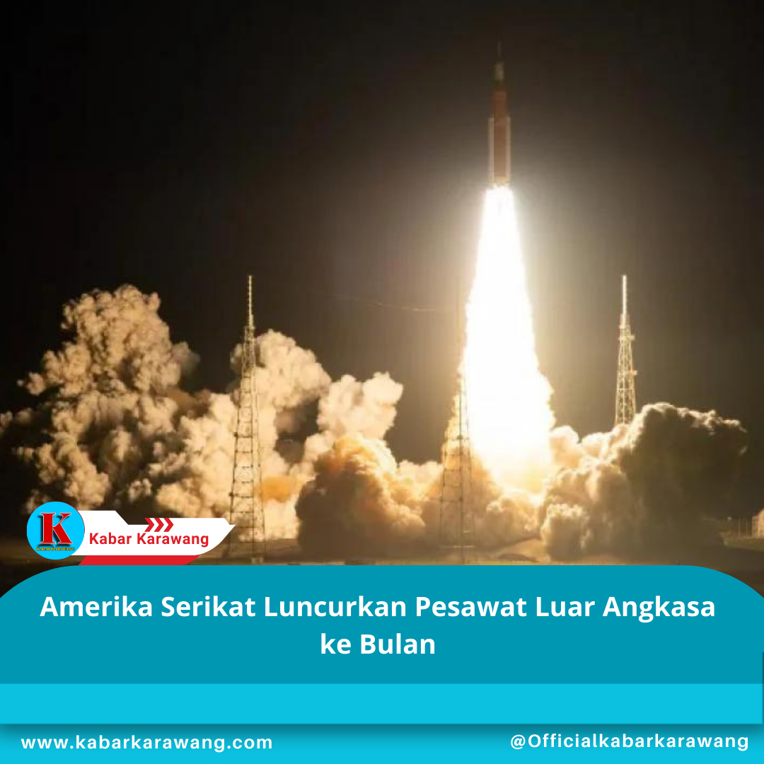 Amerika Serikat Luncurkan Pesawat Luar Angkasa ke Bulan