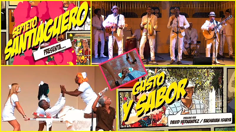 Septeto Santiaguero - ¨Gusto y Sabor¨ - Videoclip - Dirección: David Hernández - Baghavan Ishaya. Portal Del Vídeo Clip Cubano - 01