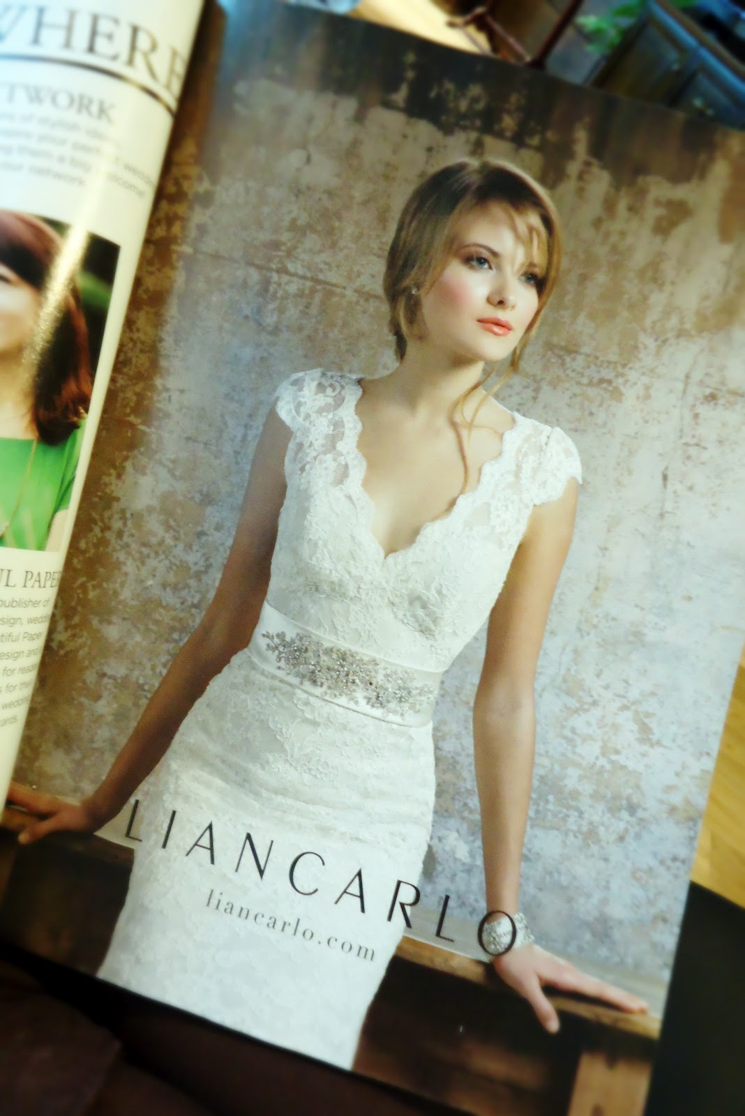 wedding dresses sweetheart neckline fit and flare lace fav by Liancarlo , elegant mermaid gown in lace with sexyV-neckline 